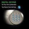 SentrySafe Safe with Digital Keypad Lock, Steel Safe with Interior