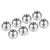 PATIKIL 8pcs M4x8mm Ball Nut Knobs Female Thread 304 Stainless