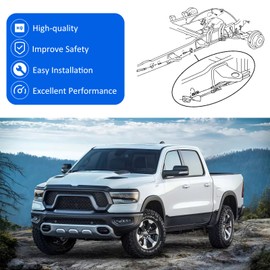 926-284 Parking Brake Cable Adjuster/Equalizer fit for 1994-2010 Dodge Durango Ram 1500 2500 3500 1998-2018 Jeep Grand Cherokee Wrangler 2011-2021 Ram 1500 2500 3500 Models,52008437 52009527