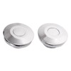 Riloer Aluminum 2.44 inches Diameter Universal Quick Latch Hood Pins,
