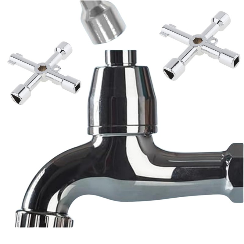 Shoyisenka 3 pieces of 4-hole universal cross key - multi-function