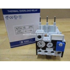 NHD NTH-15 2PE NHD Thermal Overload 2 Pole 10 - 15 Amp