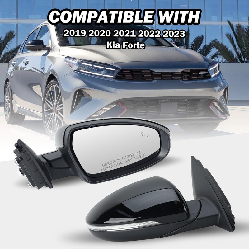 Right Passenger Side Mirror Fits 2019 2020 2021 2022 2023
