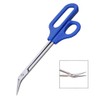 XLKJ Toenail Scissors with Extra Long Handle, Stainless Pedicure Scissors,
