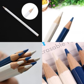 LALOCAPEYO 12 Pcs Markers Water-Soluble Pencils Tailoring White Dot Strokes Clothing Pens Cutting Free Chalk Fabric Markings Diy Tools Woodworking Sewing, Quilting, Sewing Marking And Scribing