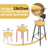 Round Stool Chair Cushions for Kitchen Dining Seat Pads with
