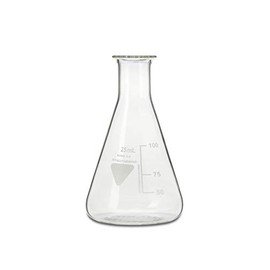 RASOTHERM Erlenmeyer Flask, Narrow Neck (Boro 3.3), 25 ml
