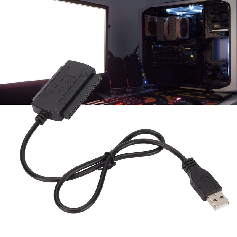 SATA PATA IDE Drive to USB 2.0 Adapter Converter Cable