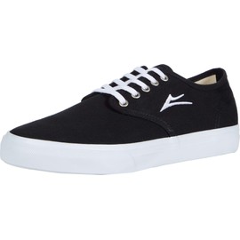 Lakai Men's Oxford Skate Shoe, Black Canvas, 10