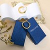 14K Gold Plated Hoop Earrings, Sterling Silver Needle, Lightweight with