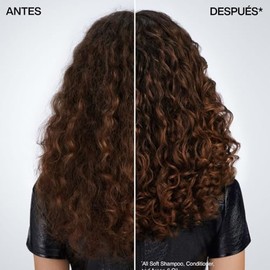 Redken Argan-6 Oil All Soft, Aceite Multibeneficios: Hidratación, Suavidad y Brillo| Ideal para hidratar cabello seco y dañado| Protección térmica has