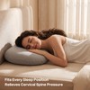 Vie Triomphe Kids Pillow, TPE Memory Foam, Ages 2-7, 12x20