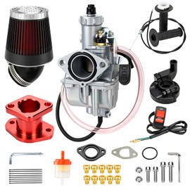FVRITO VM22 Carburetor & 7/8'' Mini Bike Throttle Kit for Predator 212cc