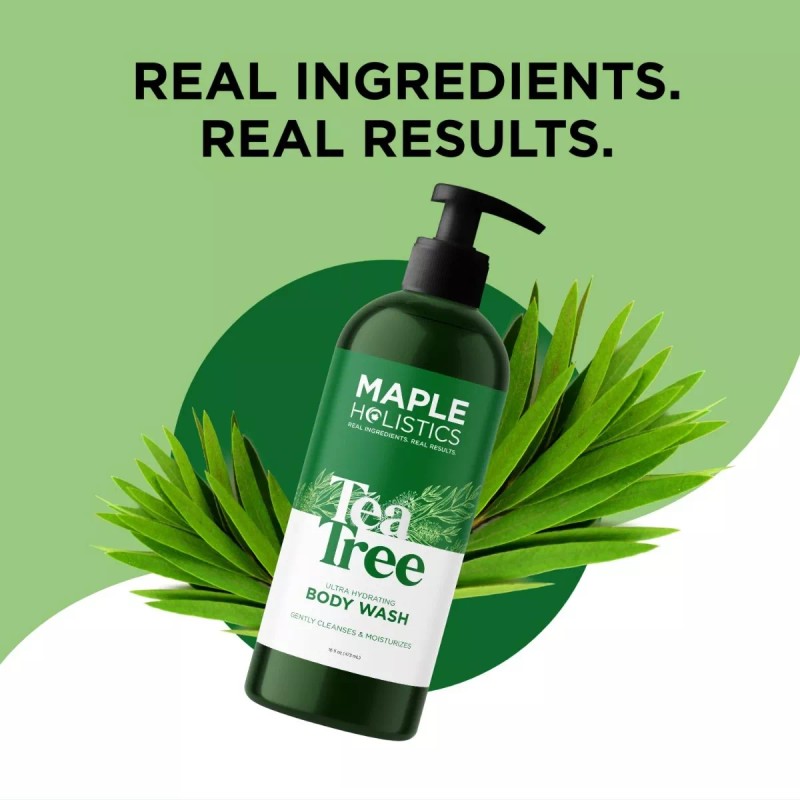 Maple Holistics Jabón Corporal De Aceite Árbol De Té Para