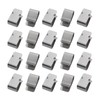Guifeng 20PCS Silver 304 Stainless Steel Spring Loaded U Shaped