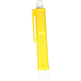 CAO 1252 Tick Tweezers Yellow 9.5 cm