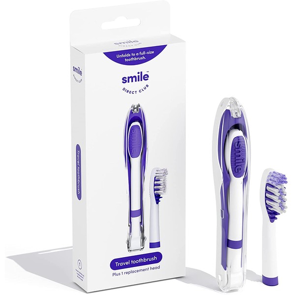 Smile Direct Club Travel Toothbrush with Replacement Head (1)