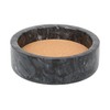 SIPARUI Marble Wine Bottle Coaster with Absorbent Cork Spacer for
