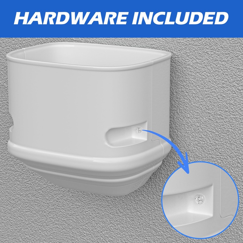 TAKTOPEAK 3" Width Duct End, Mini Split Line Cover Accessories