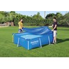 Bestway Flowclear Swimming Pool Cover for Rectangular Steel Pro Pools,