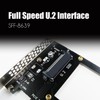 GLOTRENDS PU11 U.2 to PCIe 4.0 X4 Adapter for 2.5