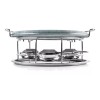 Ibili Grill De Piedra Redondo + 3 Quemadores 30 Cm