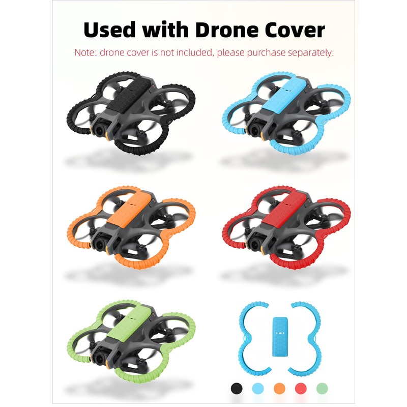 Generic Propeller Guard Protector for DJI Avata 2,Anti-Collision Prop Bumper