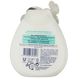 DOVE BABY BODY LOTION FRAGANCE FREE SENSITIVE 200ML