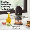 Braun CH3012BK EasyPrep™ Mini Food Processor, 4 cup, Black