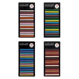 Page Markers Sticky Index Tabs Label Highlighter Strips, PET Transparent Filing Flags Notes Stickers Decorative for Book Lovers Scrapbook Planner Reading Files 1200 Pieces 20 Colors