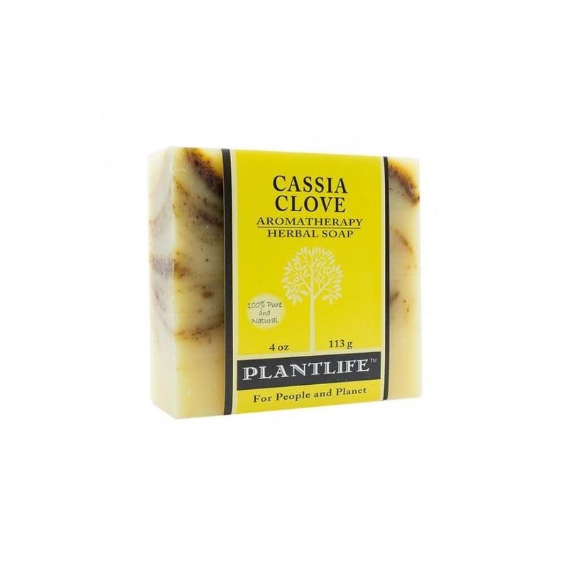 Cassia Clove 100% Pure & Natural Aromatherapy Herbal Soap- 4