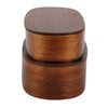 Lunch Box Set Japanese Style Wooden Food Storage Container for