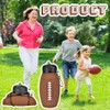 SYTTNUM Children's Sports Water Bottle, Foldable Rugby Cup, Reusable Rugby