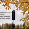 ASDFG Deep Resonance Serenity Bell Large Metal Cylinder Wind Chimes