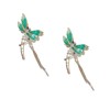 2 PCS Metal Large Hair Claw Clips for Women,Glitter Dragonfly