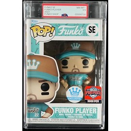 Player, PSA Graded 8.5 NM-MT+, Collectible Vinyl Figure #SE, Fully Encapsulated Bundle with Compatible Funko Pop! PSA Hard Protector Case