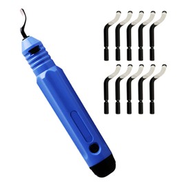 Deburring Tool 1 Piece, Deburring Tool Universal, Hand Deburring Replacement Blades, Deburring Tool, Deburring Tool, Deburrer, 10 Pieces Deburring Blade