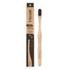 t-brush Nano Bamboo Toothbrush - Dark Grey Colour Sensitive Teeth