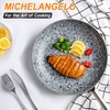 MICHELANGELO Granite Frying Pan with Lid, Nonstick 12 Inch Frying
