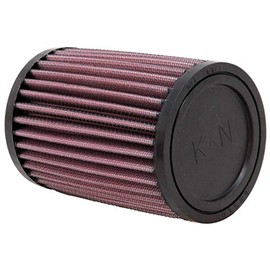 K&N Universal Clamp-On Air Intake Filter: High Performance, Premium, Washable, Replacement Air Filter: Flange Diameter: 1.75 In, Filter Height: 5 In, Flange Length: 0.625 In, Shape: Round, RU-0360