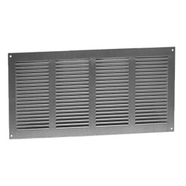 Ozo Brothers 16" x 8" Inch Galvanized Air Register Cover Grille. Wall Register, Ceiling Register And Exterior Wall Vent Cover. Baseboard Heater Covers. Available In Diff. Sizes And Colors. 400 x 200mm