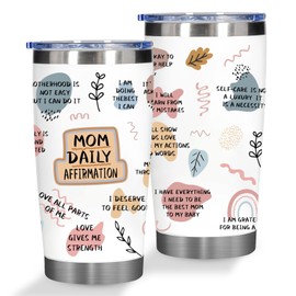 Great Mom Gifts for Women, Birthday Gift for Mother from Daughter, Thanksgiving Presents Ideas for New Mom Mommy, Christmas Gifts with 20 Oz Insulated Tumbler