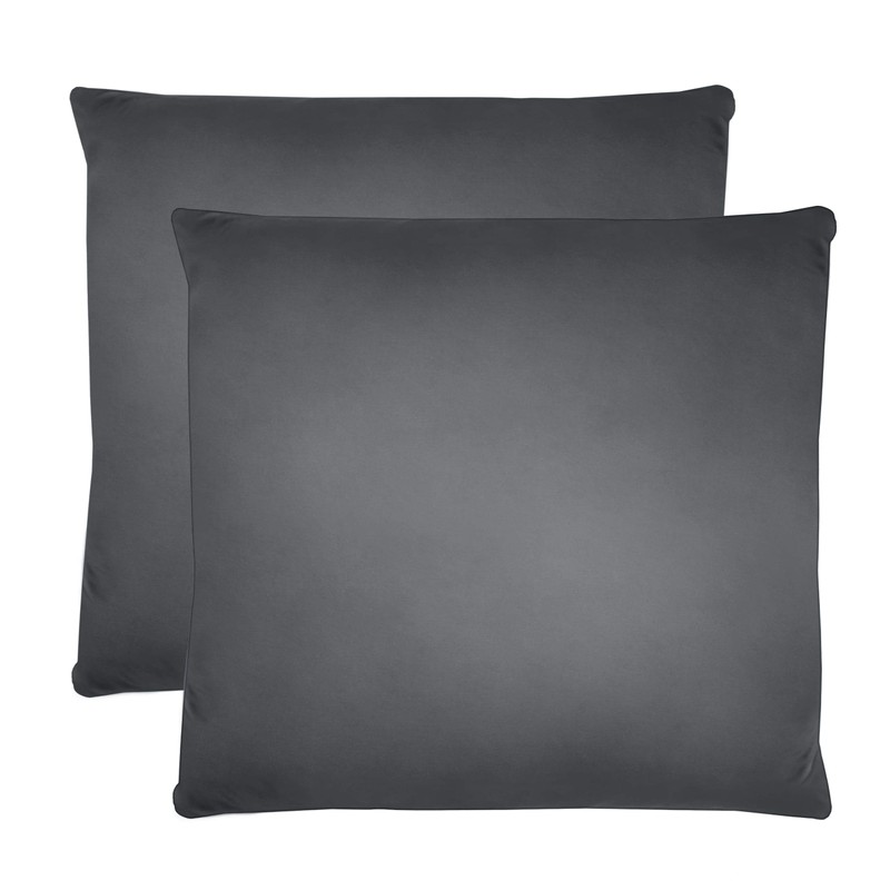 NatureMark Pack of 2 Microfibre Cushion Covers 100% Polyester Cushion