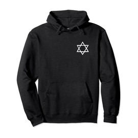 Israel flag, star of David, Judaism, support, solidarity Pullover Hoodie