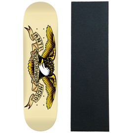 Anti Hero Skateboard Deck Classic Eagle Cream 8.62" with Griptape
