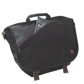 Token Bags Grand Army Messenger, Black, One Size