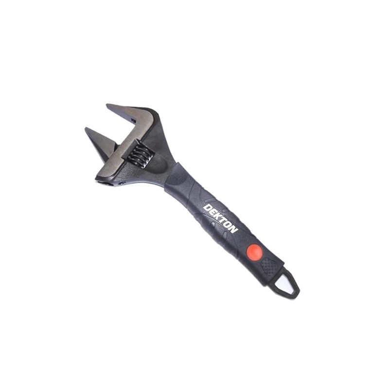DEKTON Maxpower Extra Wide Jaw Adjustable Wrench-Heavy-Duty Tool with Wide