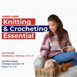 Baby Bee Light Yarn for Crocheting & Knitting – Soft Yarn Skein – 377 Yards of 60% Acrylic & 40% Polyamide Yarn for Crocheting Blankets, Hats, & More – DIY Handcrafting Accessories