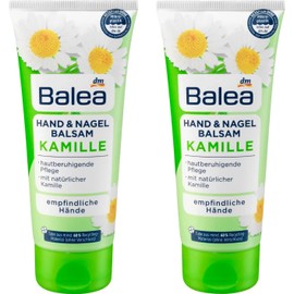 Crema de manos Balea, manzanilla, 100 ml (paquete de 2) – Producto alemán
