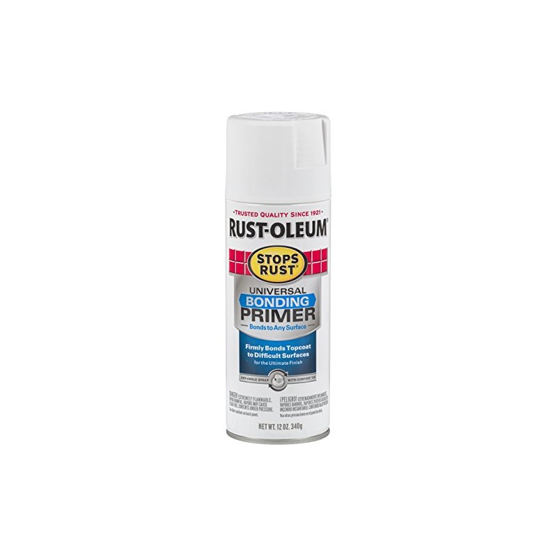 Rust-Oleum 285011 Stops Rust Universal Watercolor Bonding Primer, 12 oz,
